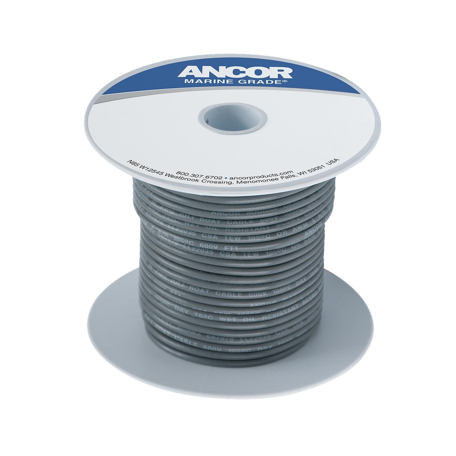 Ancor Tinned Copper Wire 14AWG (2mm2) Grey