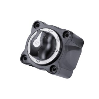 Blue Sea Systems Switch Battery m-Series Selector 4 Position Black