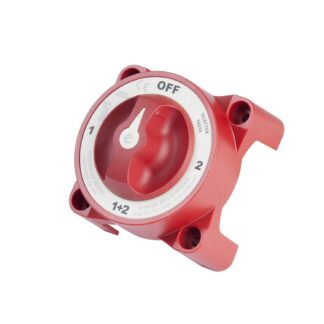 Blue Sea Systems baterijska sklopka e-Series Selector 4 Position Red With AFD