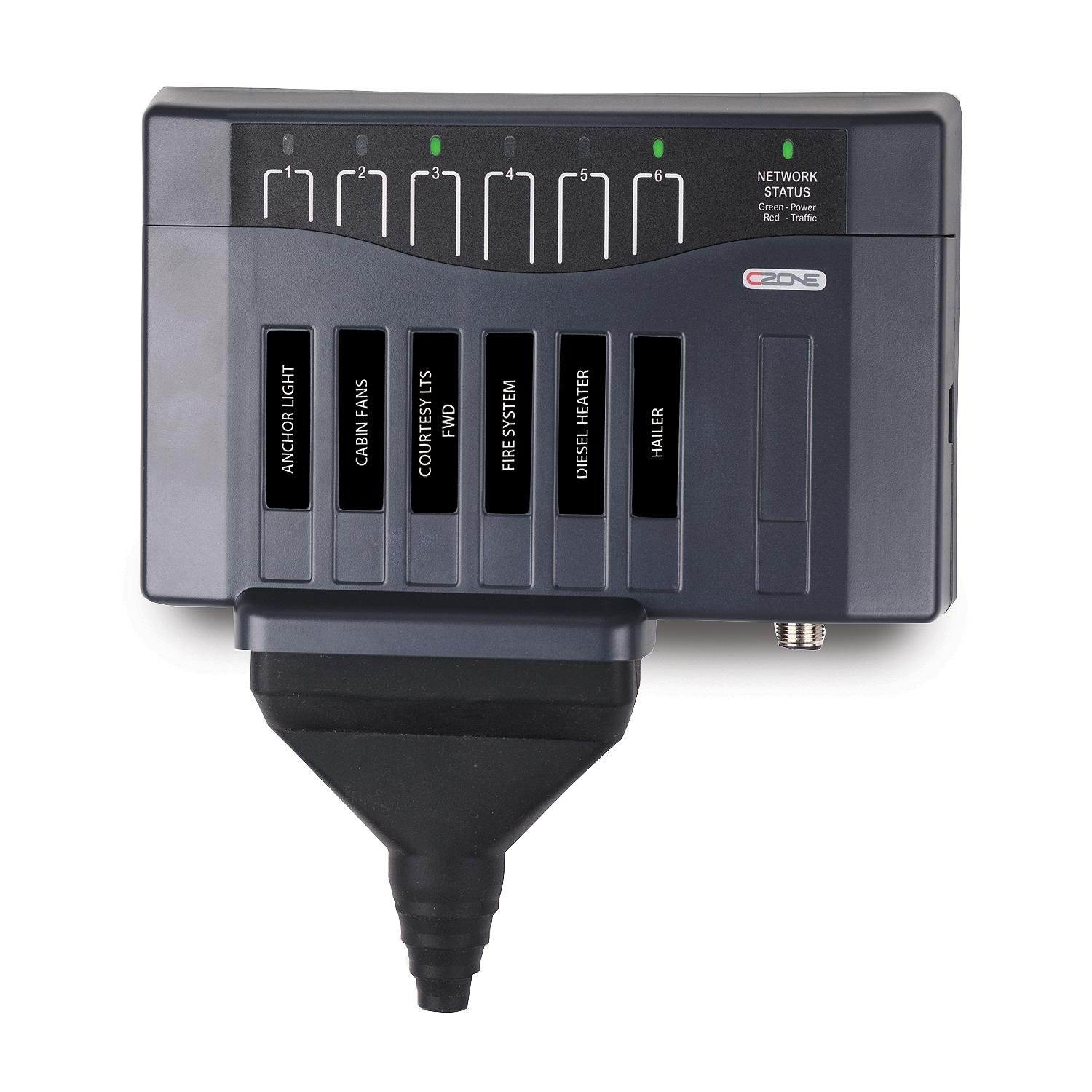 CZone Output Interface (OI) s konektorom i brtvom