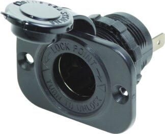 Blue Sea Systems ugradbena utičnica 12 V DC s vodonepropusnim poklopcem