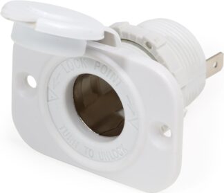 12VDC DASH SOCKET WHT
