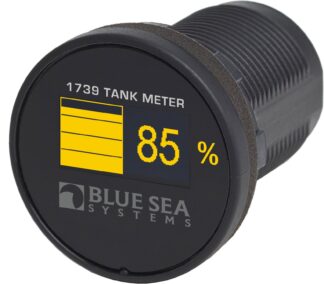 Blue Sea Systems Mini OLED pokazivač razine spremnika, žuti