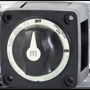 SWITCH BATTERY MINI ON/OFF W/ KNOB BLACK