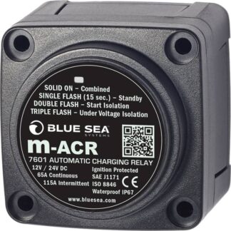 Blue Sea Systems Solenoid m-Seriess 65A 12/24V ACR (Bulk)