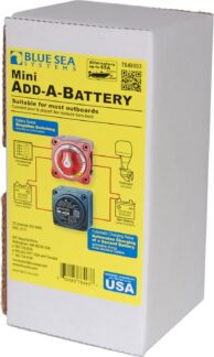Blue Sea Systems Mini Add-A-Battery komplet, 65 A