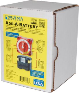 Blue Sea Systems Add-A-Battery komplet, 120 A