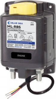 Blue Sea Systems ML-RBS daljinska sklopka baterije 24 V s ručnim upravljanjem