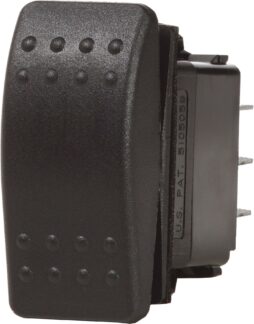 Blue Sea Systems Switch Contura2 DPDT (On)]Off](On) Black (Bulk)