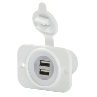 Marinco USB utičnica - bijela