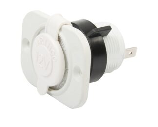 UTIČNICA 12V BEP BIJELA / 12V RECEPT. WHITE