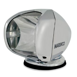 12/24 VOLT,100WATT,SPOT LIGHT,CHROME