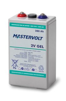 6X MVSV 280AH GEL 2V,1 CRATES