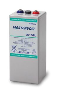6X MVSV 580AH GEL 2V,1 CRATES
