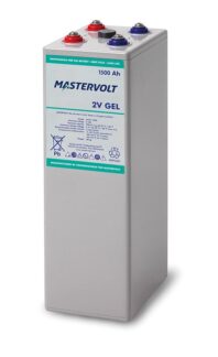 6X MVSV 1500AH GEL 2V,1 CRATES